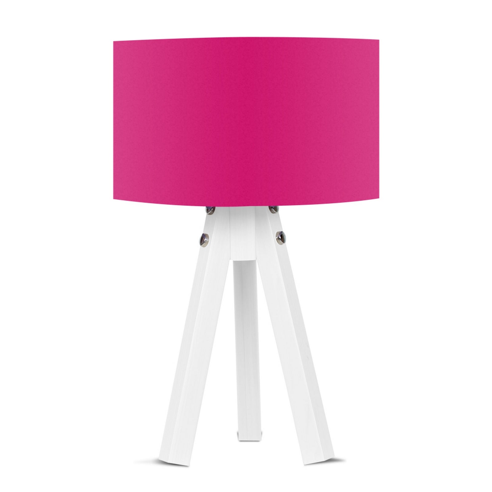 Veioza Mdf Fucsia / Alb