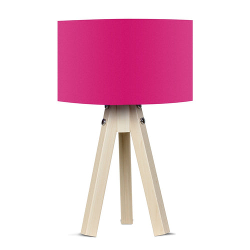 Veioza Mdf Fucsia / Natural