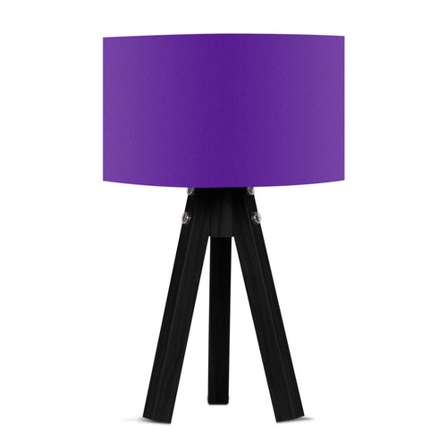 Veioza Mdf Violet / Negru
