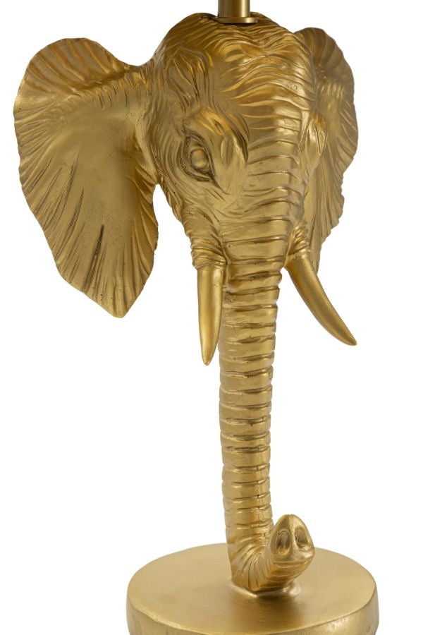 Veioza Elephant Negru / Auriu, Ø32xH59 cm (3)