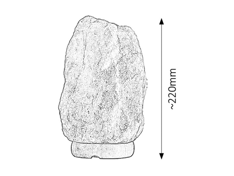 Veioza Rock 4127 Portocaliu (3)