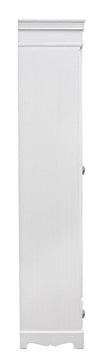 Vitrina din MDF, cu 1 sertar si 1 usa, Blanc Alb, l50xA34xH170 cm (3)