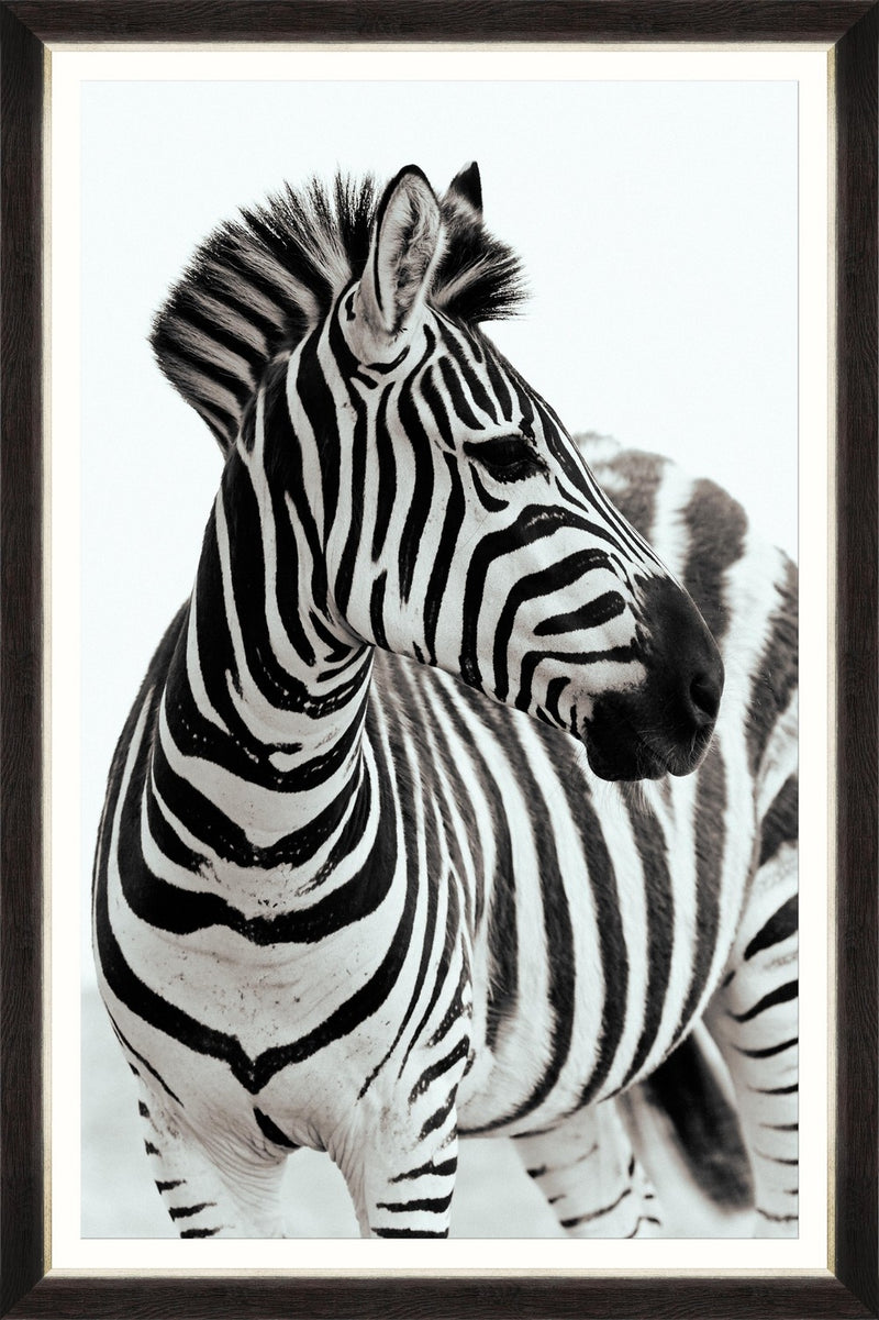 Tablou Framed Art Zebra Portrait